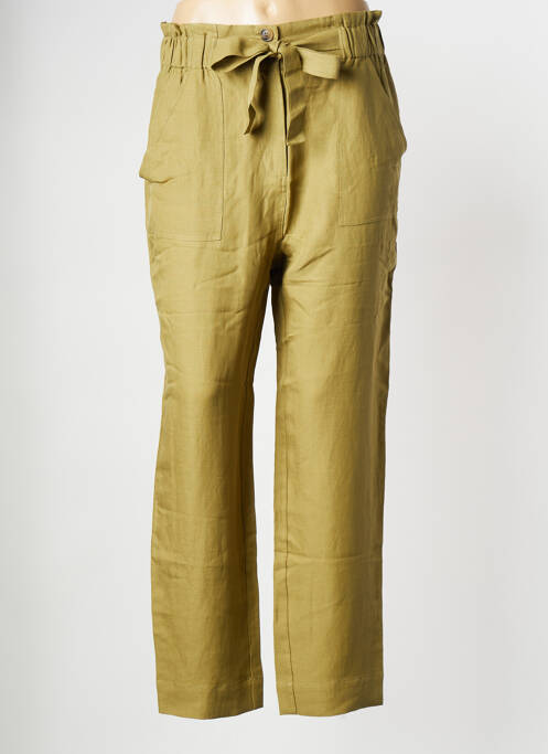Pantalon chino vert EKYOG pour femme
