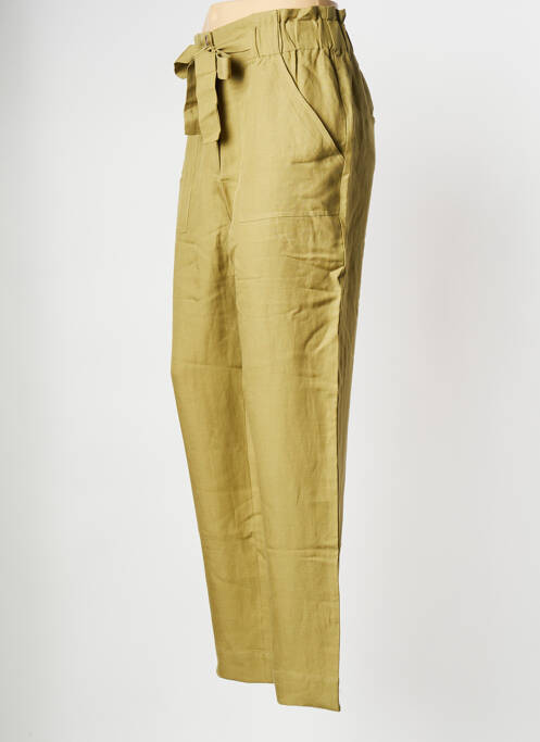 Pantalon chino vert EKYOG pour femme
