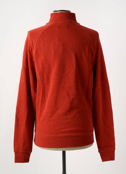Sweat-shirt orange FARAH pour homme