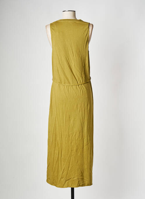 Robe mi-longue vert LEON & HARPER pour femme