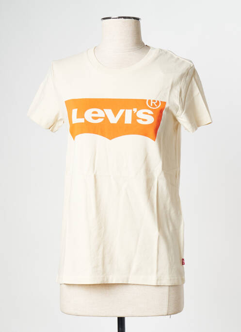 T-shirt beige LEVIS pour femme