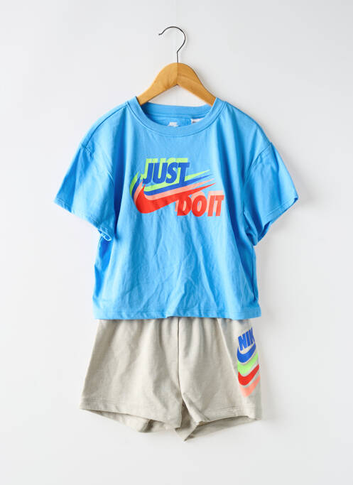Ensemble short multicolore NIKE pour fille