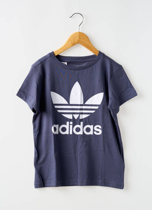 T-shirt bleu ADIDAS pour enfant