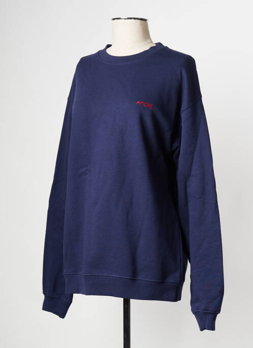 Sweat-shirt bleu MAISON LABICHE femme