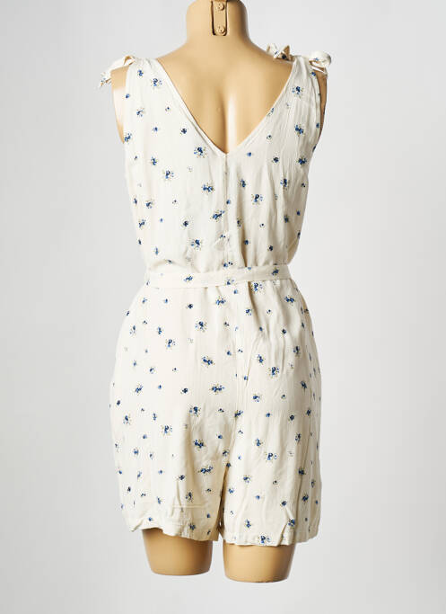 Combishort beige PIECES pour femme