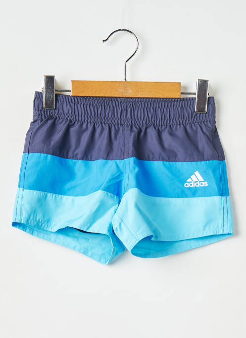 Short de bain bleu ADIDAS pour garçon