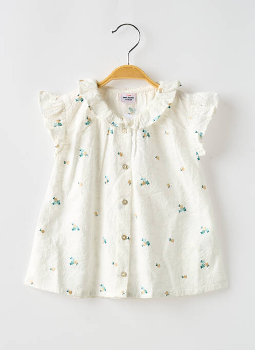 Top blanc TAPE À L'OEIL pour fille