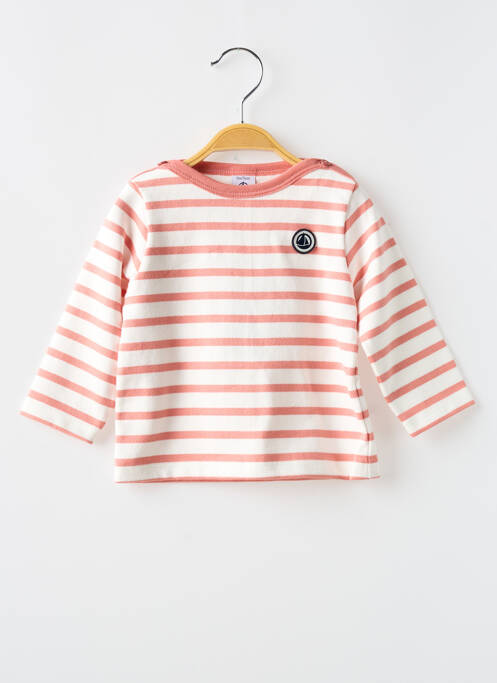 T-shirt blanc PETIT BATEAU pour fille