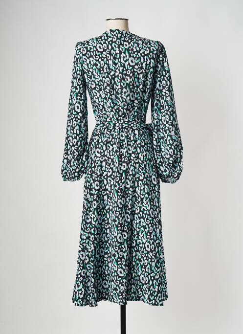 Robe mi-longue noir OBJECT pour femme