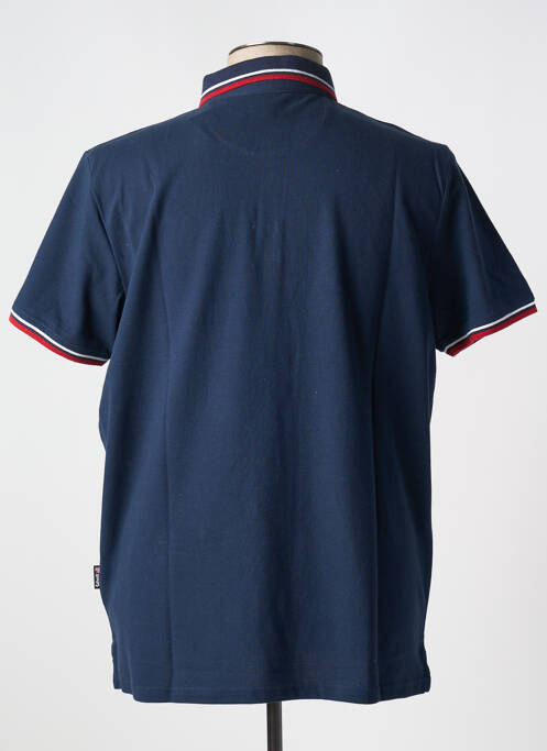 Polo bleu SCHOTT pour homme
