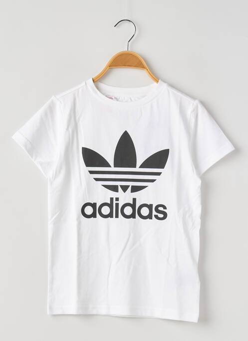 T-shirt blanc ADIDAS pour enfant