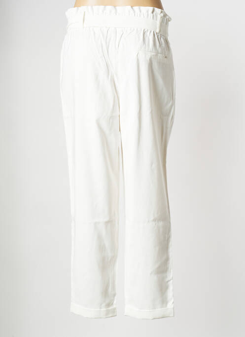 Pantalon droit blanc MORGAN pour femme
