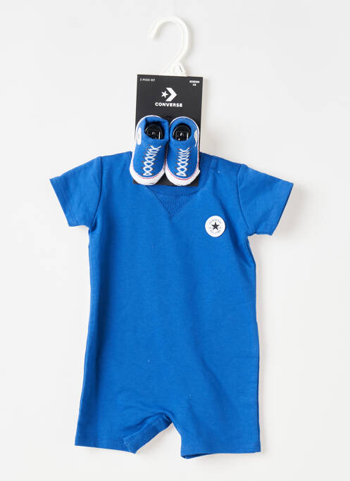 Combishort bleu CONVERSE pour enfant