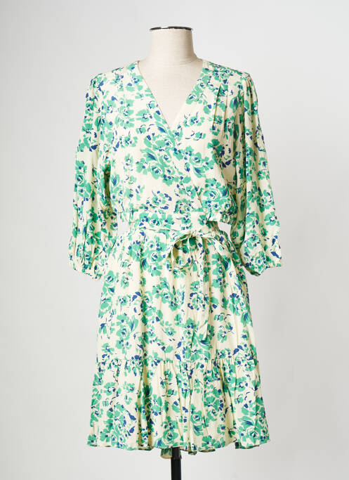 Robe courte beige SUNCOO pour femme