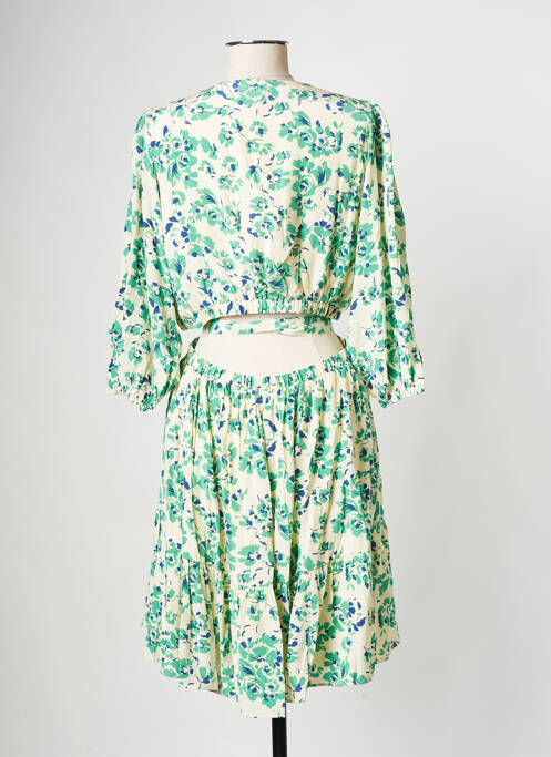 Robe courte beige SUNCOO pour femme