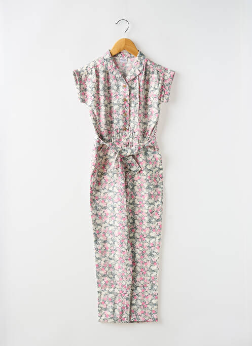 Combi-pantalon blanc TAPE À L'OEIL pour fille