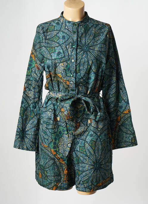 Combishort vert LA FEE MARABOUTEE pour femme