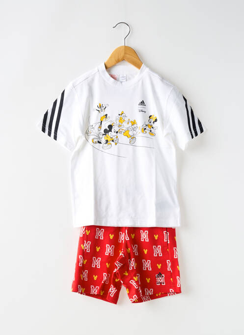 Ensemble de sport blanc ADIDAS pour garçon