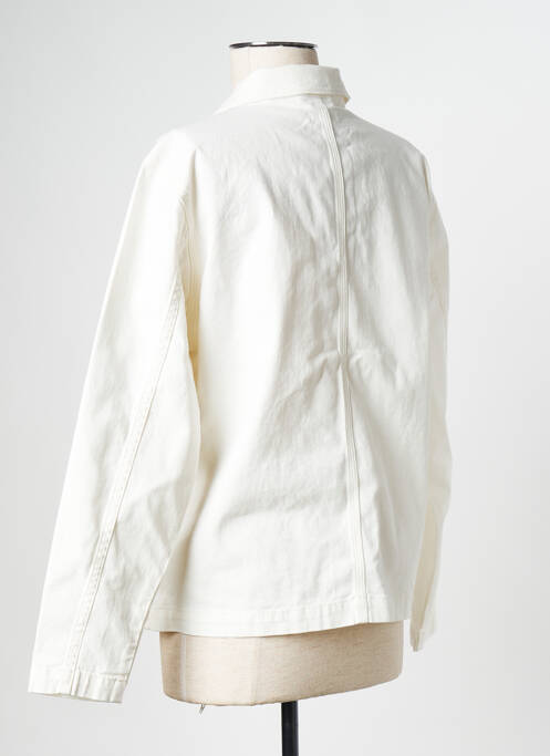 Veste casual blanc KNOWLEDGE COTTON APPAREL pour femme