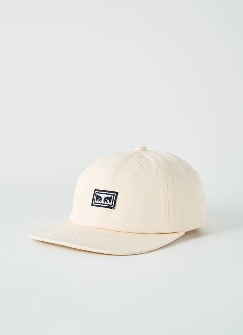 Casquette beige OBEY pour homme