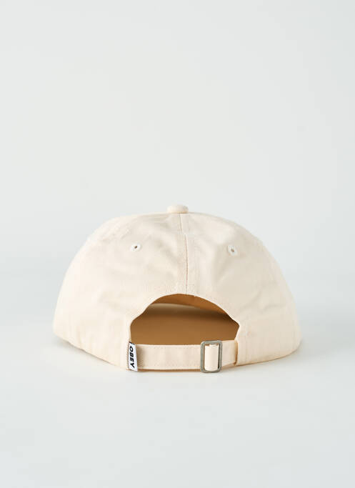 Casquette beige OBEY pour homme