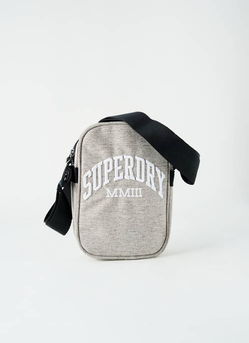 Sac gris SUPERDRY pour homme