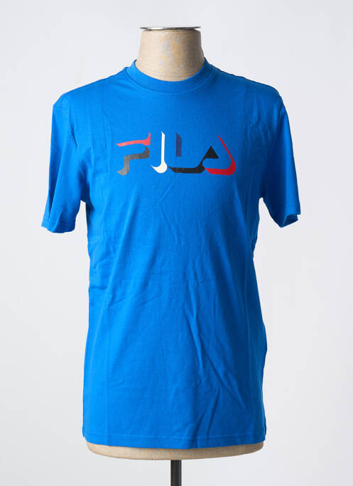 T-shirt bleu FILA pour homme