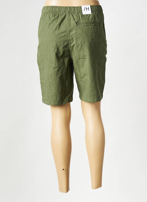 Bermuda vert SELECTED pour homme