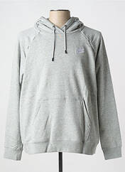 Sweat-shirt à capuche gris NIKE pour femme seconde vue