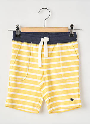 Bermuda jaune PETIT BATEAU garçon