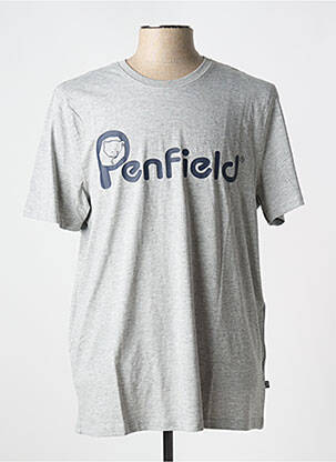 T-shirt col rond gris PENFIELD homme
