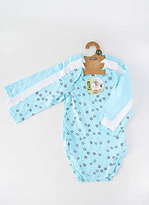 Body lingerie col rond bleu DIM enfant