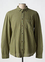 Chemise manches longues vert ELEMENT pour homme seconde vue