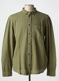 Chemise manches longues vert ELEMENT homme