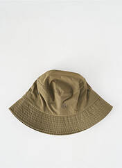 Chapeau vert SELECTED pour homme seconde vue