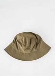Chapeau vert SELECTED pour homme seconde vue