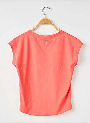 T-shirt col rond orange ONLY PLAY fille