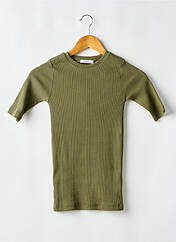 T-shirt vert KNOWLEDGE COTTON APPAREL pour femme seconde vue