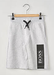 Bermuda gris HUGO BOSS pour garçon seconde vue