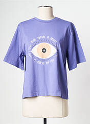 T-shirt violet STELLA FOREST pour femme seconde vue