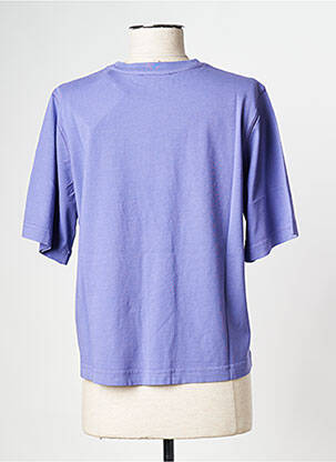T-shirt col rond violet STELLA FOREST femme