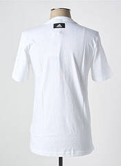 T-shirt blanc ADIDAS pour homme seconde vue