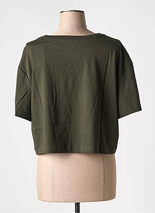 T-shirt col rond gris NIKE femme