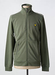 Blouson col col montant vert LYLE & SCOTT homme