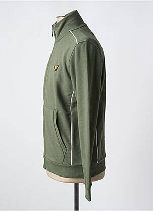 Blouson col col montant vert LYLE & SCOTT homme