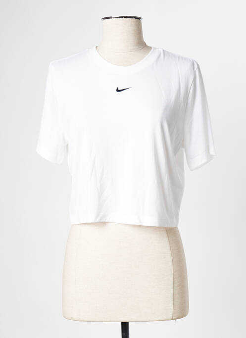 T-shirt blanc NIKE pour femme