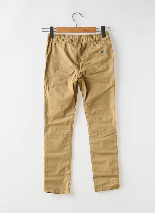 Pantalon slim beige TAPE À L'OEIL garçon