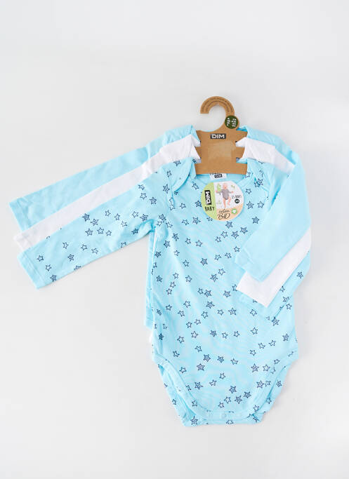 Body lingerie bleu DIM pour enfant