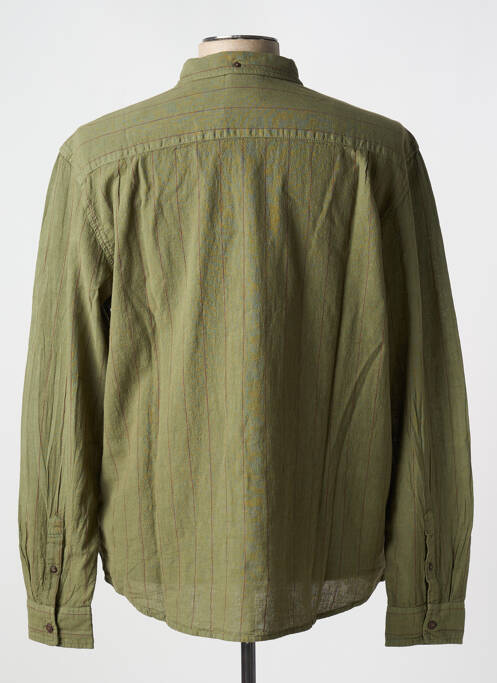 Chemise manches longues vert ELEMENT homme