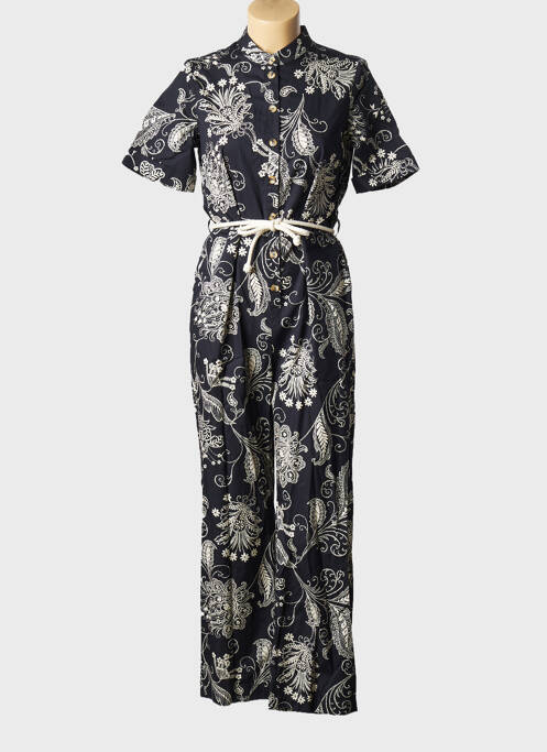 Combi-pantalon bleu LA FEE MARABOUTEE pour femme